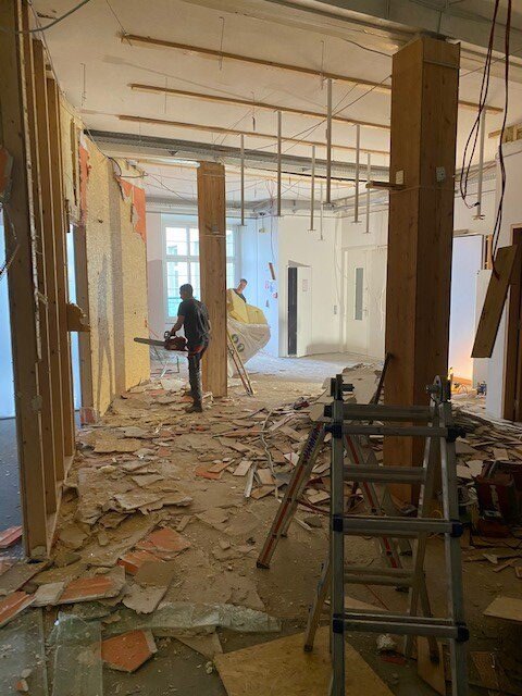 Renovation of Alphagate's HQ.