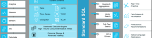 Diagramm zur Architektur eines Native-SQL-Systems.