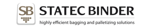 Statec Binder logo, specialist in packaging and palletizing systems.
